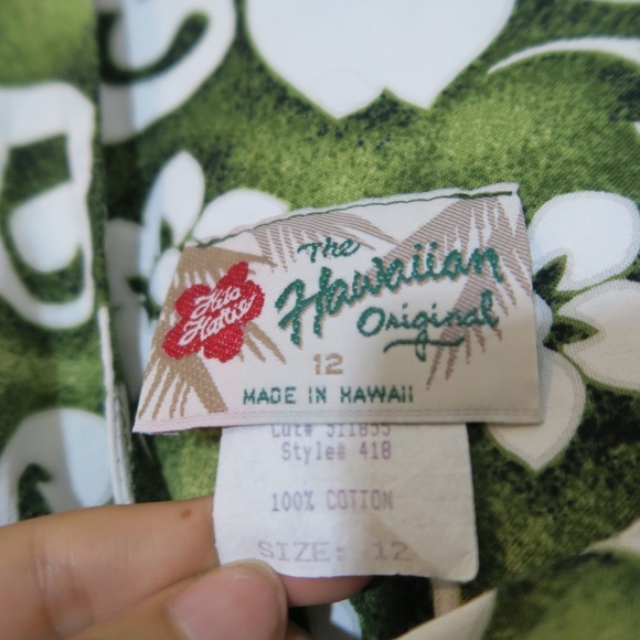 Hilo Hattie‎ Hawaiian Dress Floral Tiki Resort Tropical Sleeveless - Picture 5 of 10